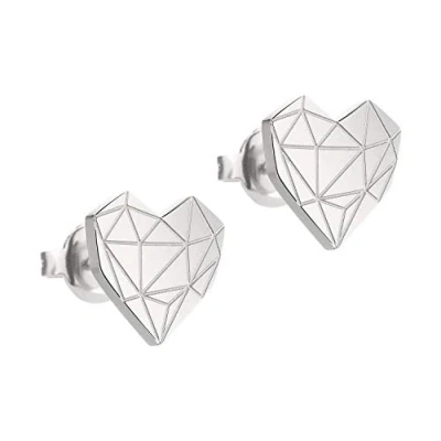 Imagen de Liebeskind LJ 0307 E 11, Pendientes de botón Mujer, Plata, 1,1 cm