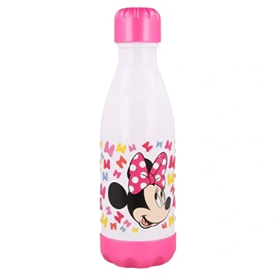 Imagen de Stor8412497421008Infantil PP Agua Botella, 560 ml Capacidad, Plástico ,Minnie Arcos Tan Atrevidos