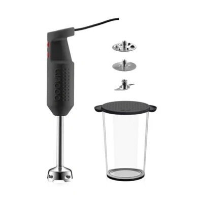 Imagen de BODUM K11179 01EURO 3 BISTRO SET de pie mezclador eléctrico con accesorios, 300 W
