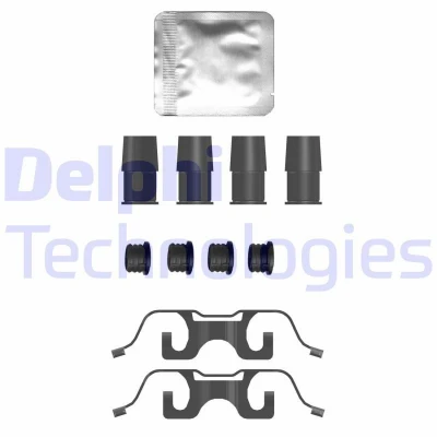 Imagen de DELPHI LX0755 Kit de accesorios, pastillas frenos MERCEDES BENZ: Clase C Berlina, T modell, GLC SUV, AUDI: A4 B9 Berlina norauto, oscaro,
