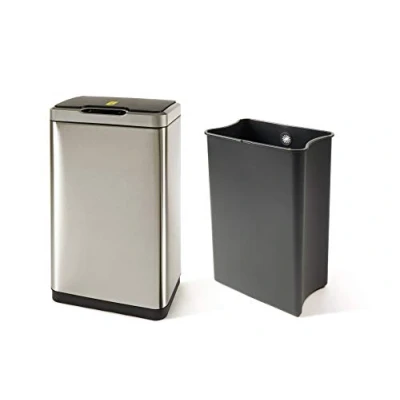 Imagen de Perfetto Bin Bidone Coll. Alfred Con sensor 30 l Acero inoxidable satinado 6400 g