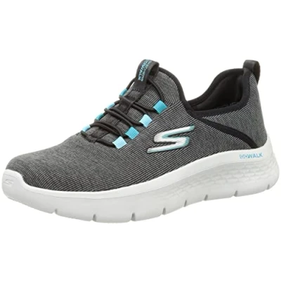 Imagen de Skechers Go Walk Flex Lucy, Zapatillas Mujer, Negro, 37 EU