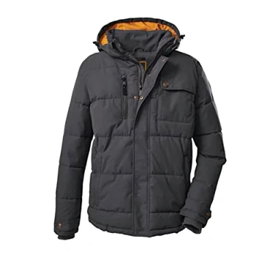 Imagen de G.I.G.A. DX Men&#039;s Chaqueta informal y funcional con estilo plumífero capucha cremallera GW 64 MN QLTD JCKT, azul marino oscuro, M, 38527 000