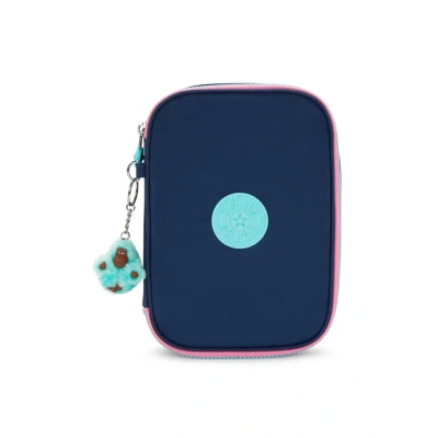 Imagen de Kipling Estuche escolar para niños, Talla: One Size, Resort navy