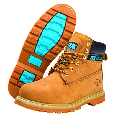Imagen de OX Honey Nubuck Safety Boot Size 13