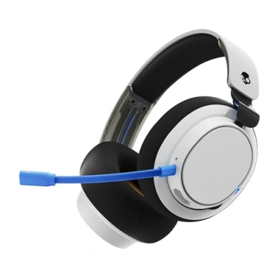 Imagen de Skullcandy SLYR Pro Cascos de Gaming Over Ear Inalámbricos Multiplataforma con Transmisor USB A Latencia Muy Baja, Compatibles Playstation o Xbox, PC, Nintendo Switch Black/Blue