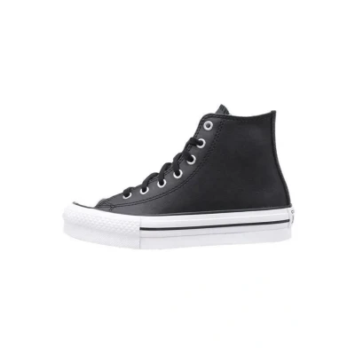 Imagen de Converse Chuck Taylor ALL STAR EVA LIFT Zapatillas altas para niños, Talla: 31, Black Zapatos