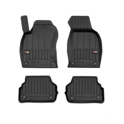 Imagen de FROGUM proLine 3D 3D425415 Juego de alfombrillas suelo Caucho delante y detrás 4 negro Adaptado AUDI: Allroad C5, A6 C4 Avant