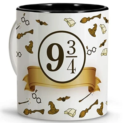 Imagen de Taza Harry Potter. Tazas Originales para Regalar. Regalos Frikis. Cerámica. 330ml. Potter