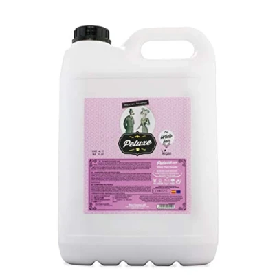 Imagen de Petuxe Cosmetics Champú Vegano para Perros y Mascotas, Pelo Blanco, 200 ml. Formulado con pigmentos Azules matizar los Tonos amarillentos Que aparecen en el Blanco. (5000 ml)