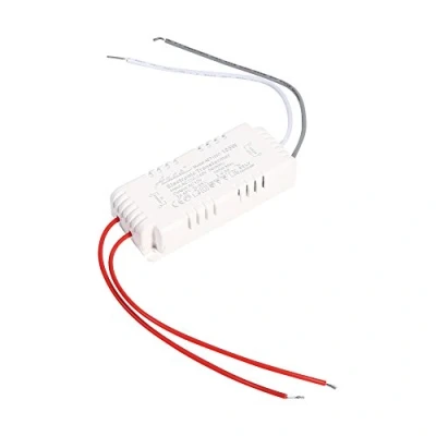 Imagen de Joyzan Transformador Electrónico, Convertidor de Voltaje Controlador Bombilla Lampara Luz Halogena Reductor Halógena para Fuente Alimentación Lámparas Bajo Soportar Atenuación Sección Control Remoto