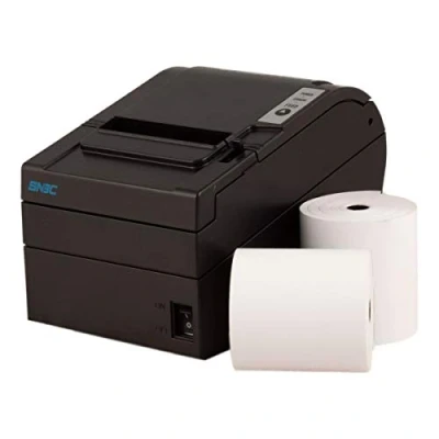 Imagen de Rollos de papel térmico 80 mm x 12,7 mm, adecuados para Epson, Star, Samsung, Bixolon POS (10)