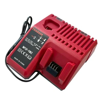 Imagen de CYDZ® Reemplazar Cargador para Milwaukee M18 M12 18V 220V Li Ion Tool batería 48 59 1812 1807 1806 1840 2710 20