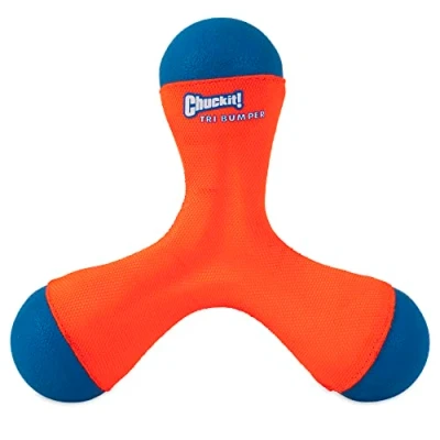 Imagen de Chuckit! 52062 Tri Bumper Juguete Flotante y Rebotando para Perros, M