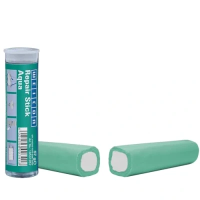 Imagen de WEICON Masilla Reparadora Aqua 57 g de 2 componentes Sistema resina epoxi para aplicaciones bajo agua