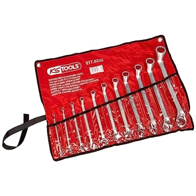 Imagen de Kit llaves estrella de dos bocas KS TOOLS 517.0222