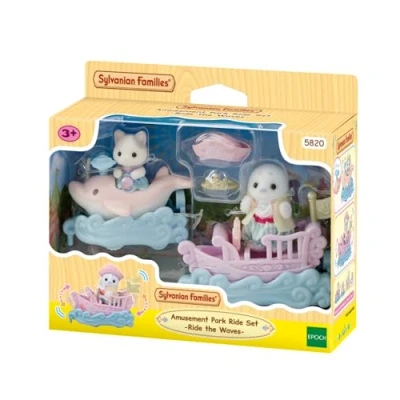 Imagen de Sylvanian Families 5820 Amusement Park Ride Set The Waves Dollhouse Playsets