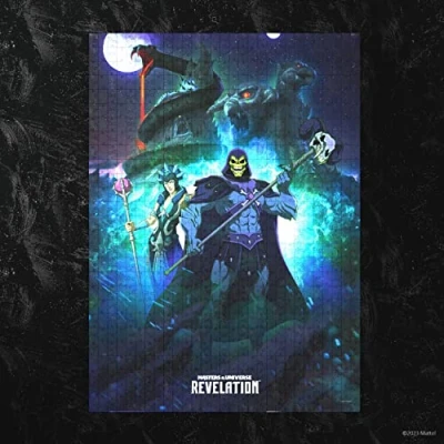 Imagen de heo GmbH Masters of The Universe: Revelation Skeletor and Evil Lyn (1000 Piezas) Serpiente Puzzle, Multicolor (HEO01008)