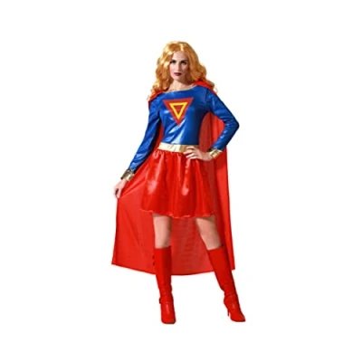 Imagen de Atosa disfraz heroe comic azul adulto fantástico XL
