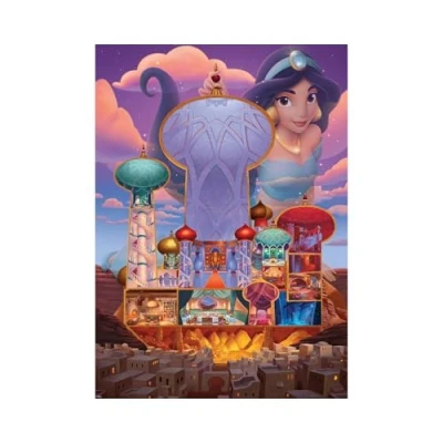 Imagen de Ravensburger 12000258 Disney Jasmine Castle puzzle 1000 piezas adultos y niños a patir de 14 años, Disney, regalo