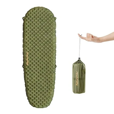 Imagen de Naturehike Colchoneta Autoinflable Ultraligera, de Camping Inflable 5,8R/3,5R, Duradera, Aire para Dormir Individual Senderismo, Montañismo, Mochilero, al Libre