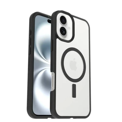 Imagen de OtterBox React PC Back Cover Transparente Apple iPhone 16 Plus