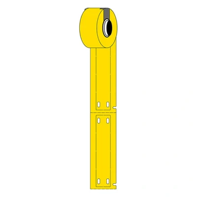 Imagen de Brady M6 15x75 7598 YL etiquetas de poliuretano amarillas 15 mm x 75 (originales)