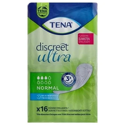 Imagen de Tena Discreet Ultra Normal Compresas (16 unidades)