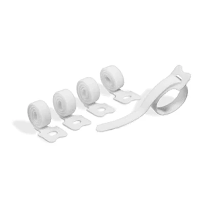 Imagen de Durable 503602 Atadura de cable con velcro bucle Cavoline Grip Tie, 20 x 1 cm (L W), 5 piezas, blanco