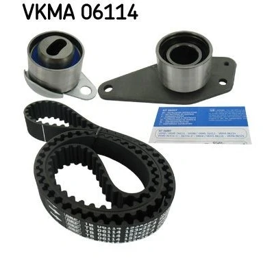 Imagen de SKF VKMA 06114 Kit de correa distribución 153 con perfil redondeado dientes RENAULT: MEGANE 1 Classic, Scénic 1, VOLVO: V40 Familiar