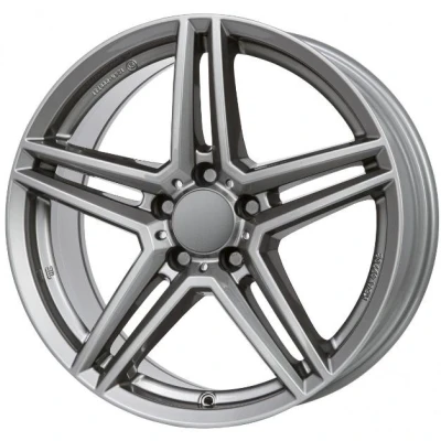 Imagen de RIAL 5Taladro(s) 20in 112mm Llanta de aleación M10X gun metal grey 852029M17 9