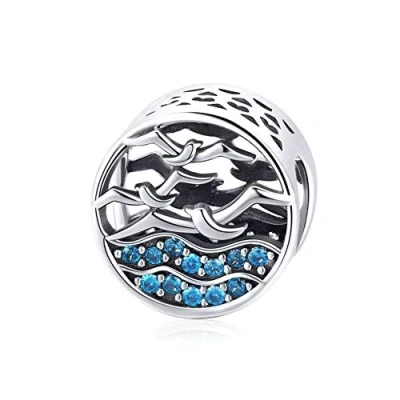 Imagen de Abalorio de gato plata ley 925 con diseño perro, camello, conejo, delfín, mariposa, para pulsera Pandora, Todos