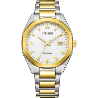 Imagen de CITIZEN Reloj Analógico para Hombres de Cuarzo con Correa en Acero Inoxidable BM7624 82A