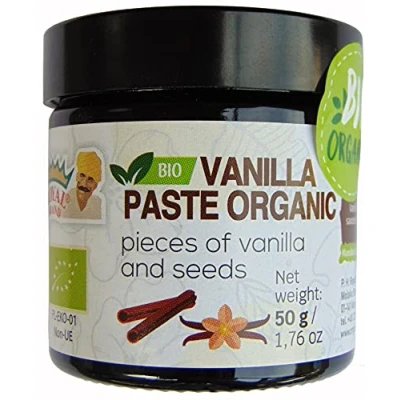 Imagen de Pasta de Vainilla Bourbon para reposteria Bio / Ecológica 50g Perfecta hornear, pura seleccionada a mano