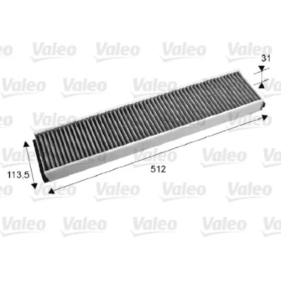 Imagen de VALEO CLIMFILTER PROTECT 715674 Filtro de habitáculo carbón activado 510 100 30 FORD: MONDEO 1, 2, Cougar Coupé