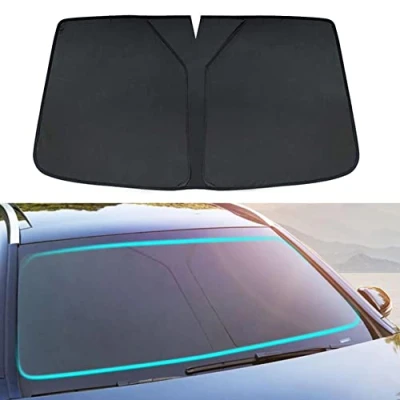 Imagen de Apto para Mercedes Benz Clase E W211 W212 W213 2003 2023, Parasol Parabrisas de Coche, Plegable Ventana protección Solar