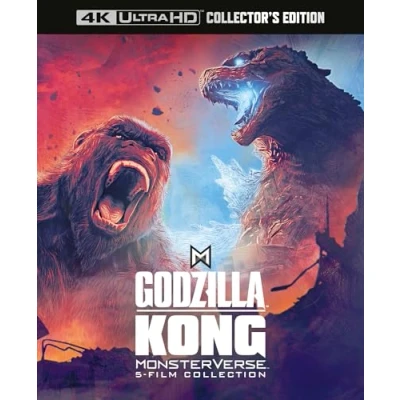 Imagen de Godzilla x Kong Monsterverse 5 Film Collection [4K Ultra HD] [2024]