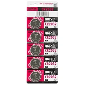 Imagen de Maxell 19040805 Pila Boton Litio CR 2032 (Blister 5 Pilas)