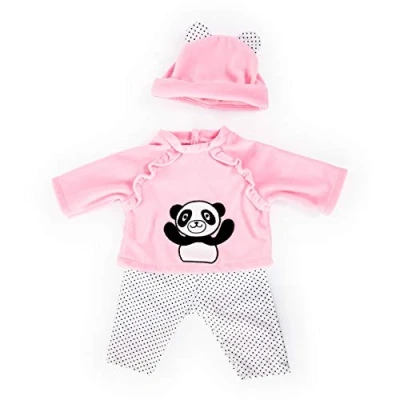 Imagen de Design 83884AA Bayer Ropa 33 a 38 cm, accesorios para muñeca, pantalones, top y gorra, conjunto, sólido, color surtido