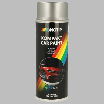 Imagen de MOTIP 55140 Laca combinación vehículo 400ml aerosol negro Kompakt grey metallic 12 ml