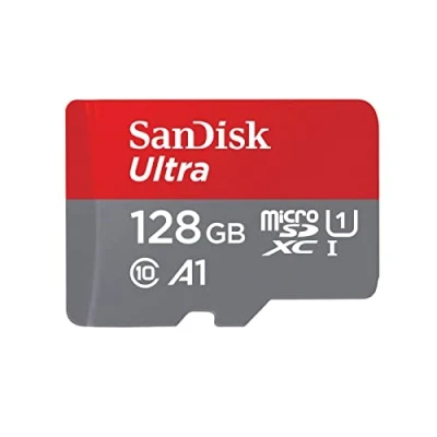 Imagen de SanDisk Ultra Tarjeta de Memoria microSDXC 128 GB + Adaptador SD con aplicación A1 Rendimiento hasta 100 MB/s, Clase 10, U1