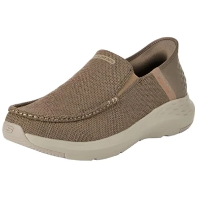 Imagen de Skechers Parson Ralven, Ponerse Hombre, Taupe Mesh, 41.5 EU