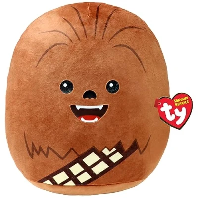 Imagen de TY Chewbacca Disney Star Wars Squish A Boos 10 Pulgadas, con Licencia Beanie Baby Peluche Suave, Coleccionable
