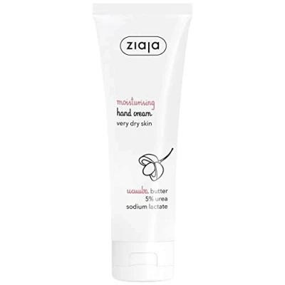 Imagen de Ziaja Crema De Manos Hidratante Con Manteca Ucuuba 5% Urea Ml, Multicolor, 80 Mililitro