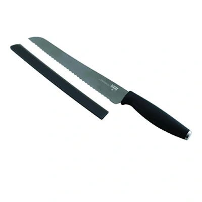 Imagen de KUHN RIKON Colori 26584 Cuchillo de pan (titanio, grafito, plástico, 33 x 3,5 2,5 cm)