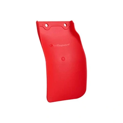 Imagen de POLISPORT 8906800002 Flap amortiguador trasero réplica OEM fabricado en plástico brillante duradero y resistente compatible con motocicletas HONDA color Rojo