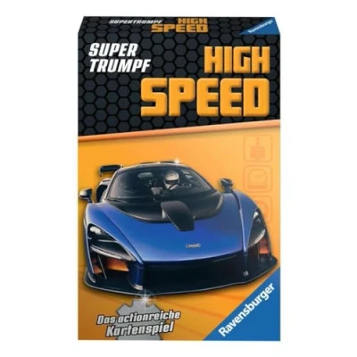Imagen de Ravensburger Juego de Cartas Supertrumpf High Speed 20687, cuarteto y Triunfo para Aficionados a la tecnología Partir 7 años