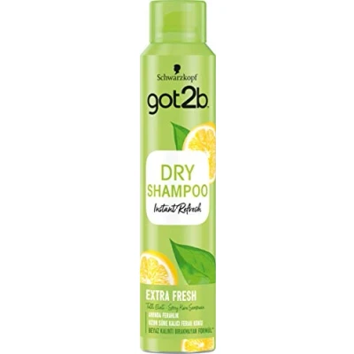 Imagen de Schwarzkopf Got2B Champú en seco, extra fresco, 3 unidades (3 x 200 ml)