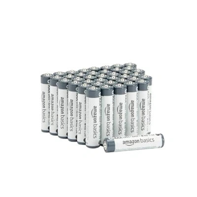 Imagen de Amazon Basics Pilas Alcalina AAA de uso industrial (40 unidades)