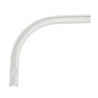 Imagen de Gardinia Arco Redondo Izquierdo Blanco 12 x 13 cm, Aluminio
